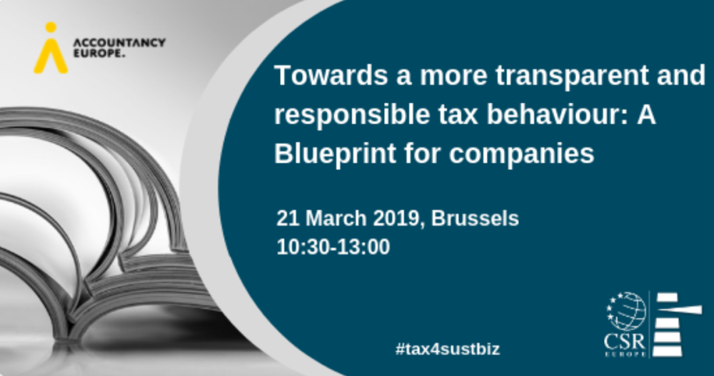 Towards more transparent and responsible tax behaviour