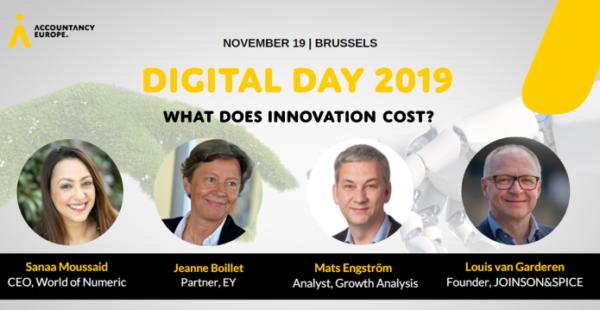 Digital Day 2019: What does innovation cost?