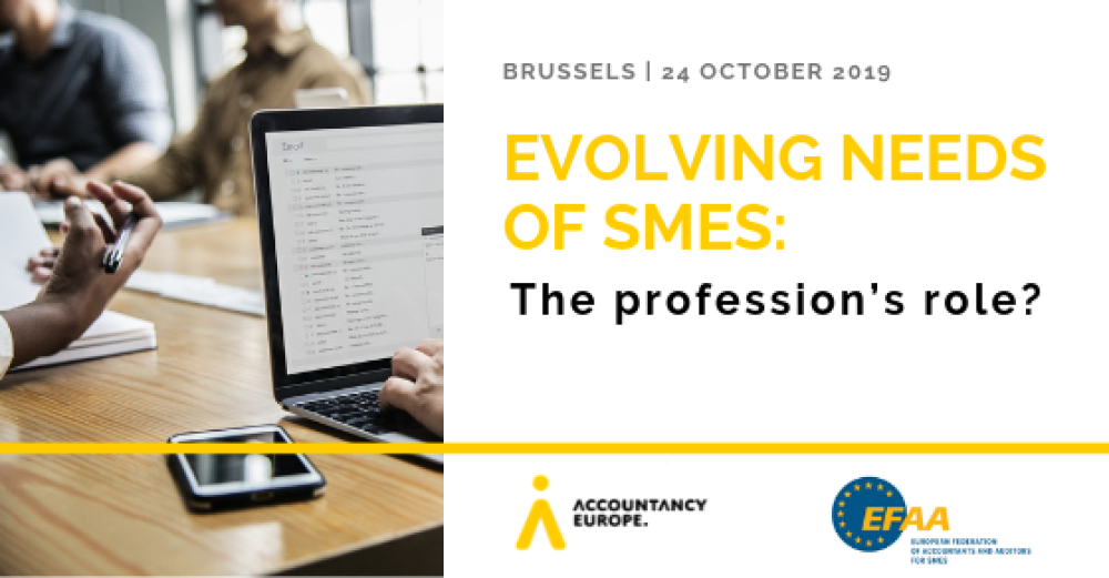 Evolving needs of SMEs: the profession’s role?