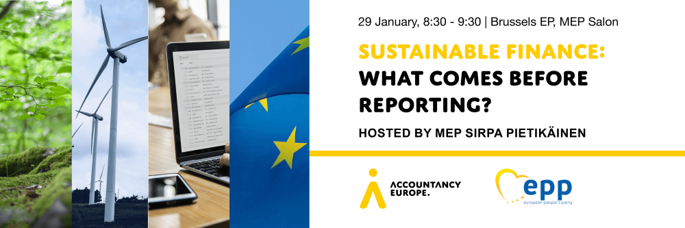 Sustainable Finance: What comes before reporting?