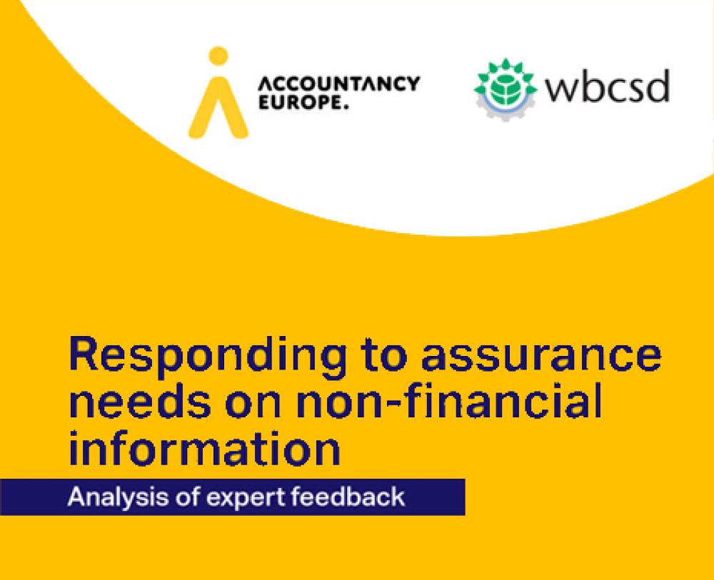 Responding to assurance needs on non-financial information