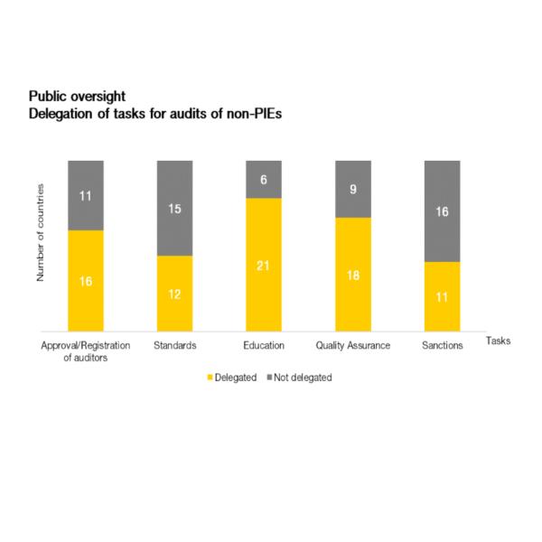 Organisation of the public oversight of the audit profession in Europe