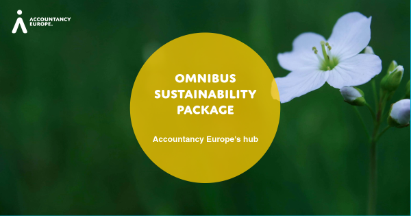 Omnibus sustainability package: Accountancy Europe’s hub